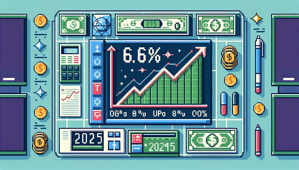 Прогноз инфляции на 2025 год от ВТБ: 6% с диапазоном до 8%