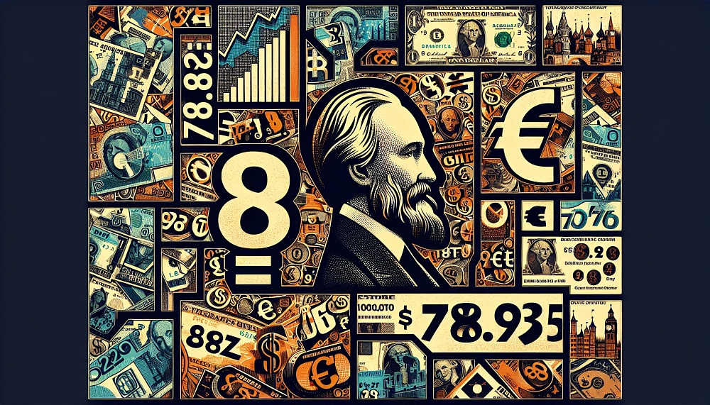 Рубль укрепился: курс доллара снизился до 78,85, евро — до 89,93