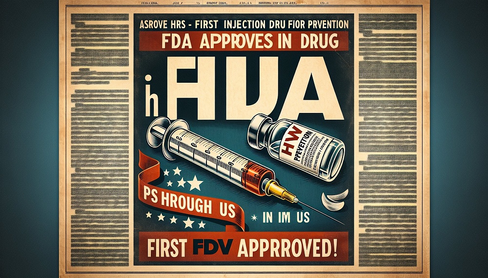 FDA одобрило первый в США инъекционный препарат для профилактики ВИЧ