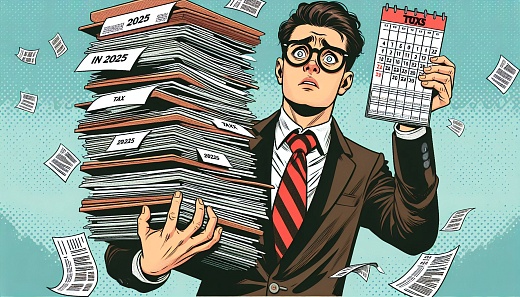 Налоги в 2025 году: Новые штрафы за задержку платежей в России.