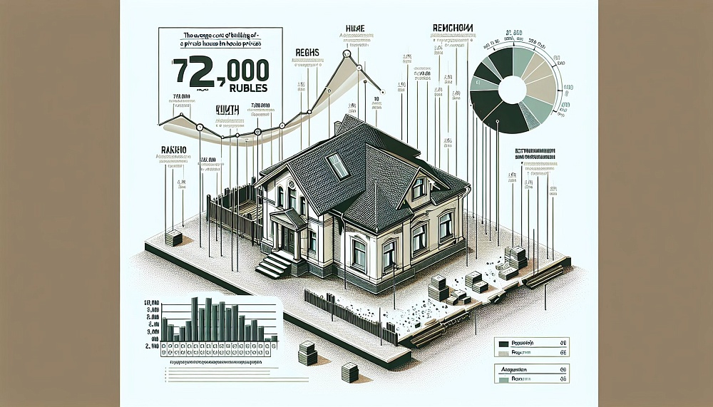 Средняя стоимость строительства индивидуального дома в России достигла 7 млн рублей