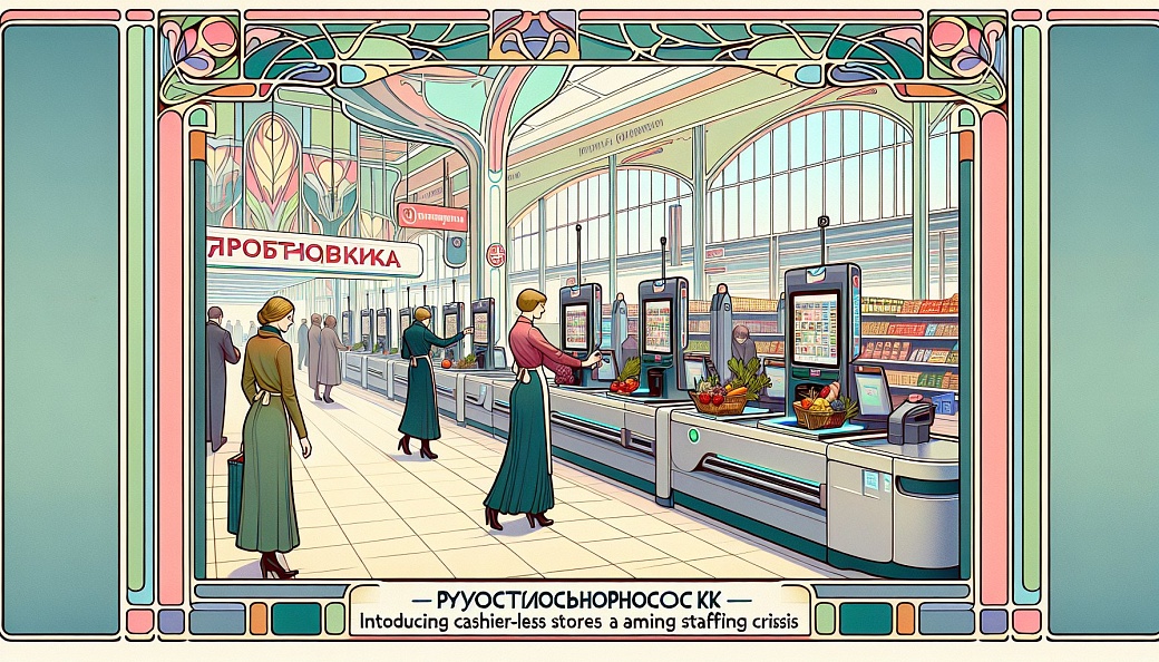 Пятерочка вводит формат магазинов без кассиров на фоне кадрового кризиса
