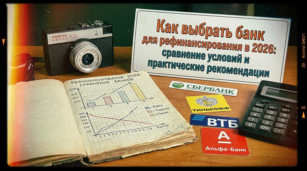 Как выбрать банк для рефинансирования в 2026: сравнение условий и практические рекомендации