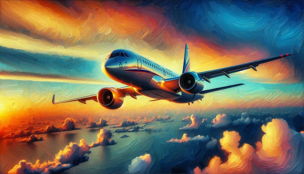 Superjet-100 с российским двигателем ПД-8 успешно совершил первый полет