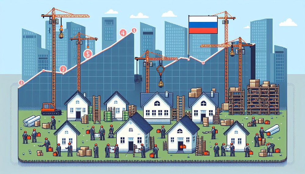 ИЖС в России: бум на рынке жилищного строительства, рост спроса на ипотеку.