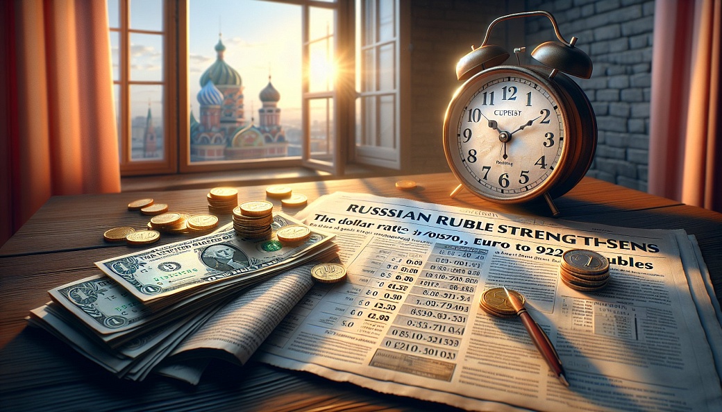 Российский рубль укрепился: курс доллара снизился до 81,49, евро — до 92,84 рублей