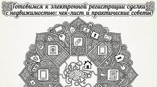 Готовимся к электронной регистрации сделки с недвижимостью: чек‑лист и практические советы