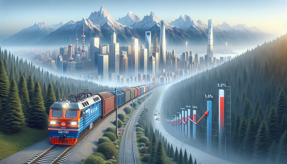 ДВЖД зафиксировала рост грузоперевозок с Китаем на 1,5% за начало года