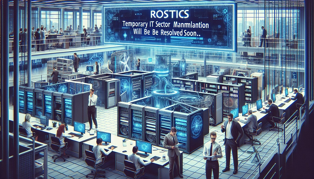 Rostic’s: кратковременный сбой в IT-секторе скоро устранят