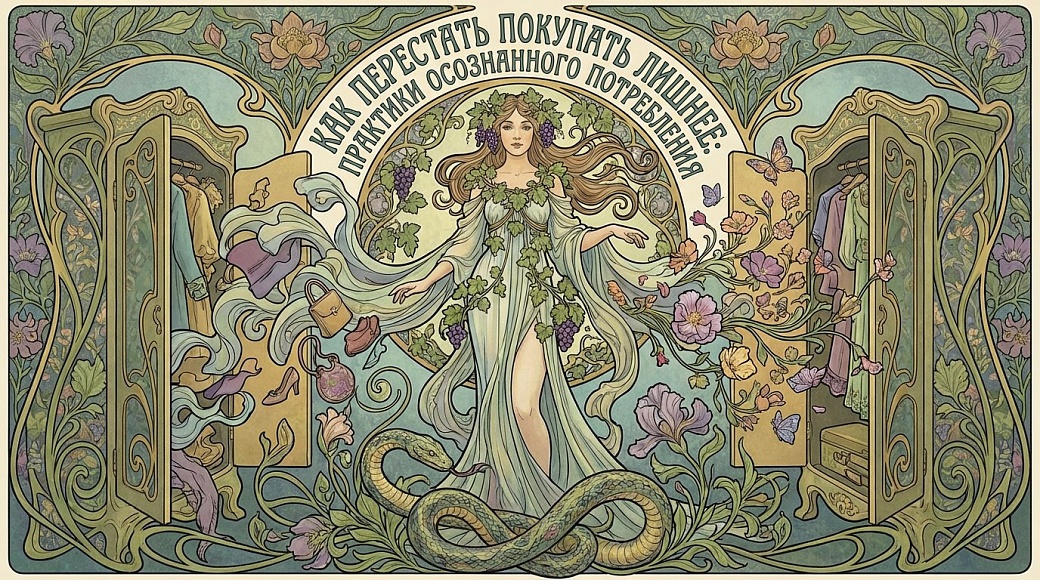 Как перестать покупать лишнее: практики осознанного потребления