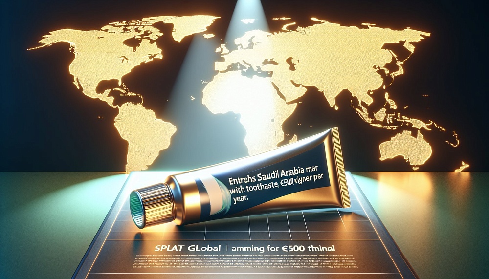 Splat Global выходит на рынок Саудовской Аравии с зубной пастой, нацеливаясь на €500 тыс. в год.