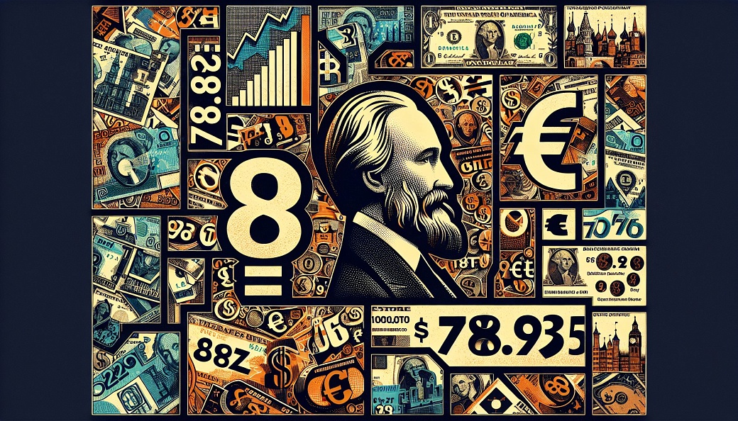 Рубль укрепился: курс доллара снизился до 78,85, евро — до 89,93