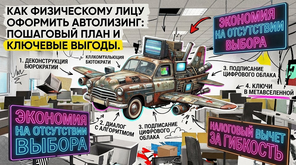 Как физическому лицу оформить автолизинг: пошаговый план и ключевые выгоды