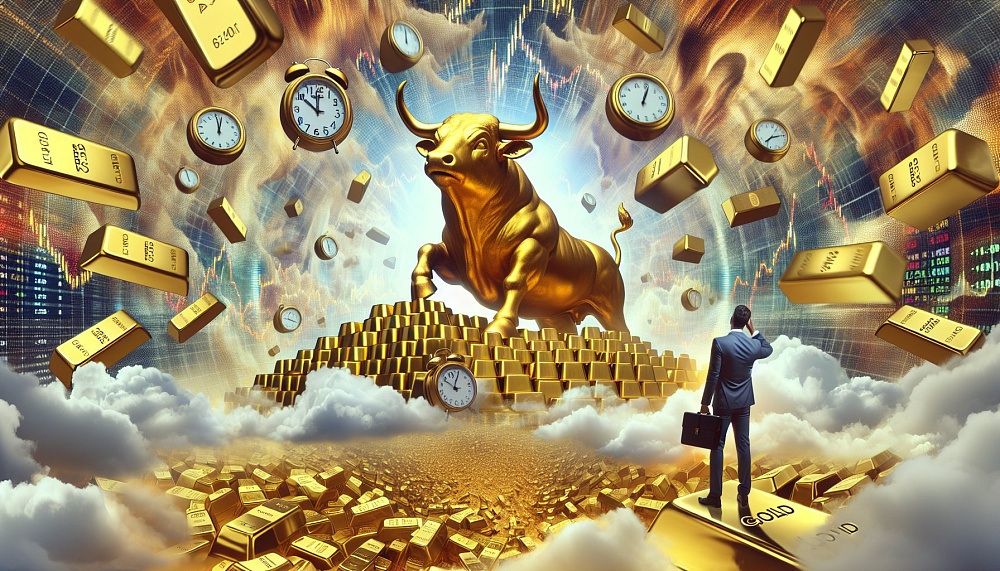 Фьючерсы на золото достигли рекордного максимума на Comex