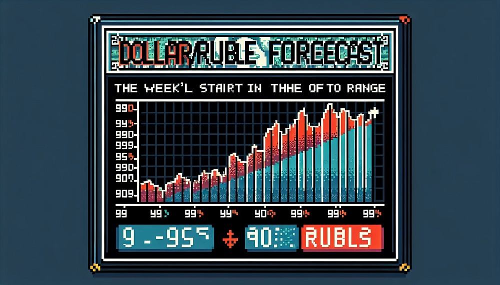 Прогноз доллар/рубль: неделя начнется в диапазоне 90-95 рублей