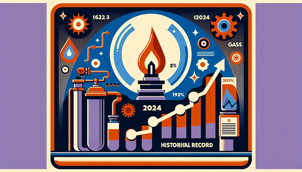 Прибыль Газпрома в 2024 году выросла на 25%, достигнув исторического рекорда