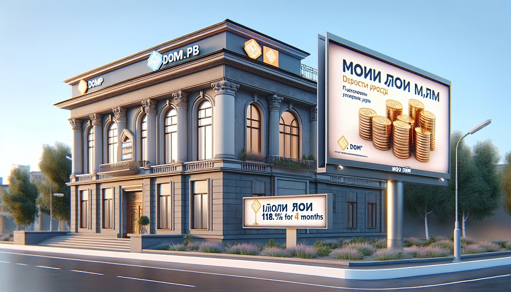 Банк ДОМ.РФ предлагает новые сроки вкладов «Мой Дом» – 18,8% на 2 месяца и 18,6% на 4 месяца