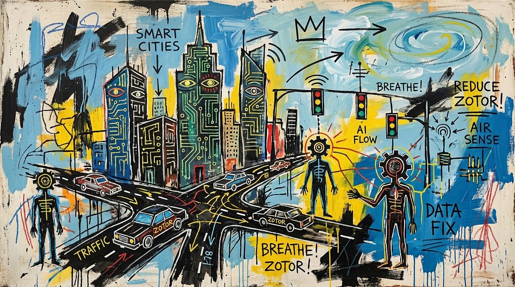 Как технологии умных городов сокращают заторы и улучшают качество воздуха