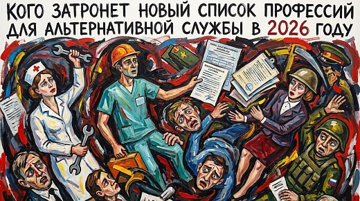 Кого затронет новый список профессий для альтернативной службы в 2026 году