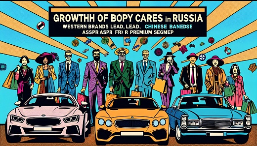 Рост продаж люксовых авто в России: западные бренды в лидерах, китайские претендуют на премиум-сегмент