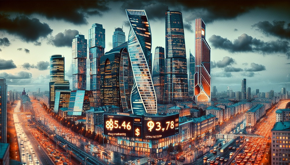 Резкое укрепление рубля: курс доллара снизился до 85,46, евро — до 93,78