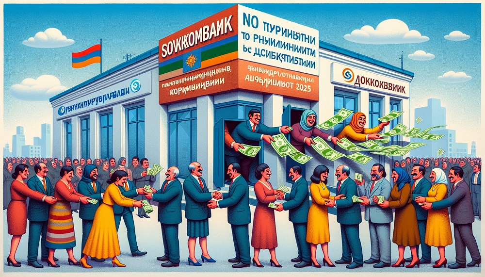 Совкомбанк отменяет комиссии на переводы в Армению, Таджикистан и Узбекистан до августа 2025 года