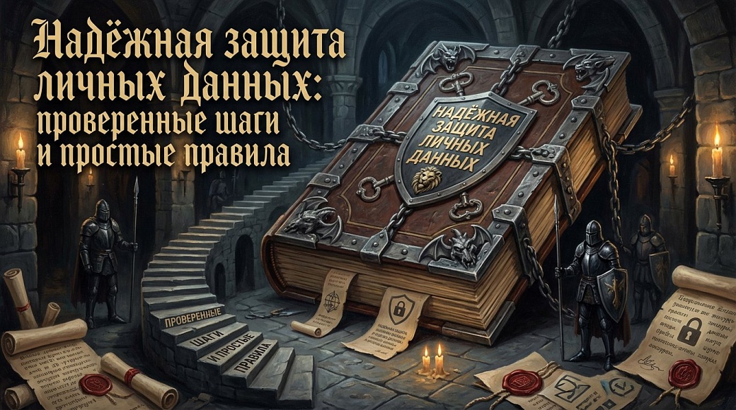 Надёжная защита личных данных: проверенные шаги и простые правила