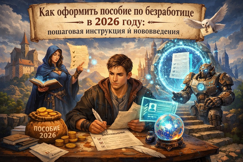 Как оформить пособие по безработице в 2026 году: пошаговая инструкция и нововведения