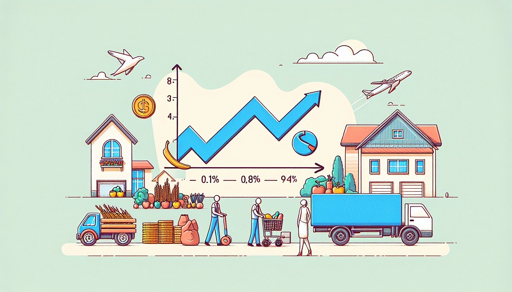 Инфляция в России снизилась до 0,16%, годовая составила 9,92% - ценовые колебания в продовольствии и услугах