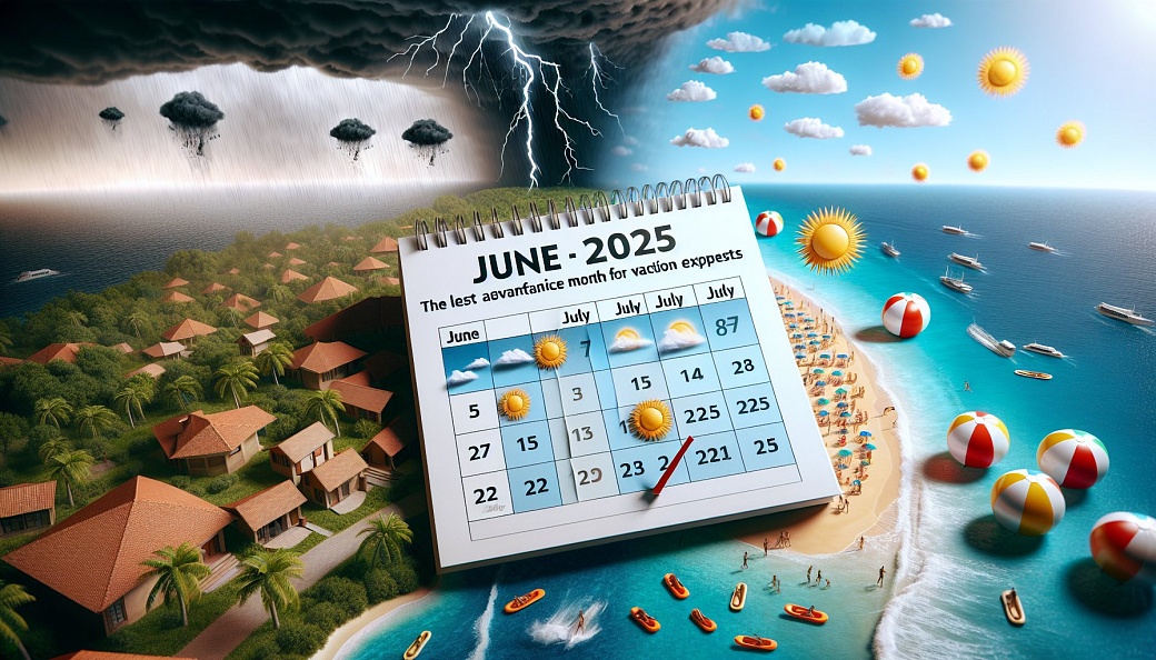 Июнь 2025 года: самый невыгодный месяц для отпуска, июль — самый выгодный, предупредили эксперты