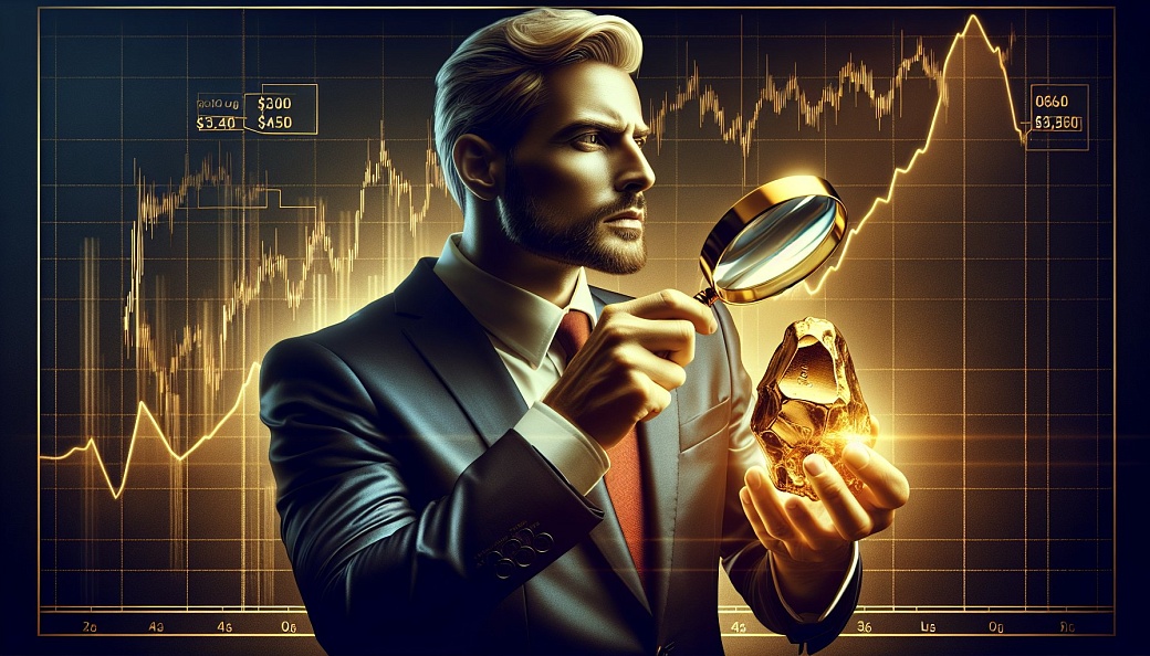 Золото на Comex побило рекорд, превысив $3450 за унцию впервые с июля
