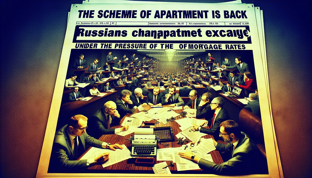 Схема обмена квартир возвращается: россияне разменяют жильё под давлением ипотечных ставок