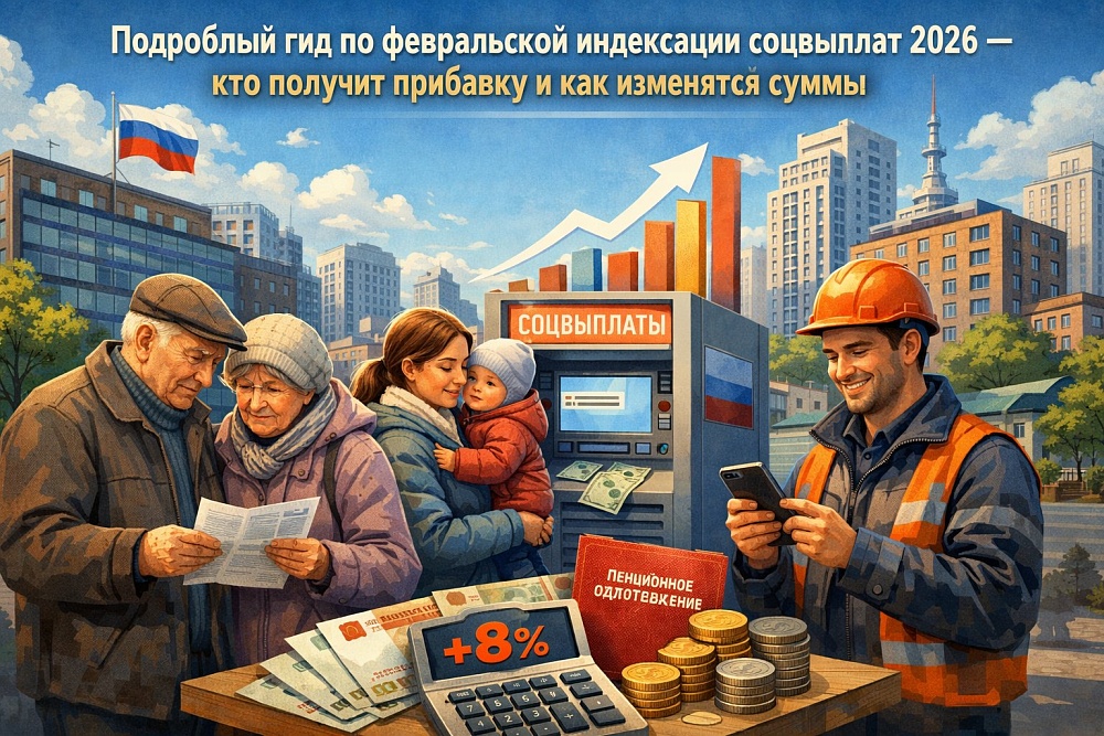 Подробный гид по февральской индексации соцвыплат 2026 — кто получит прибавку и как изменятся суммы