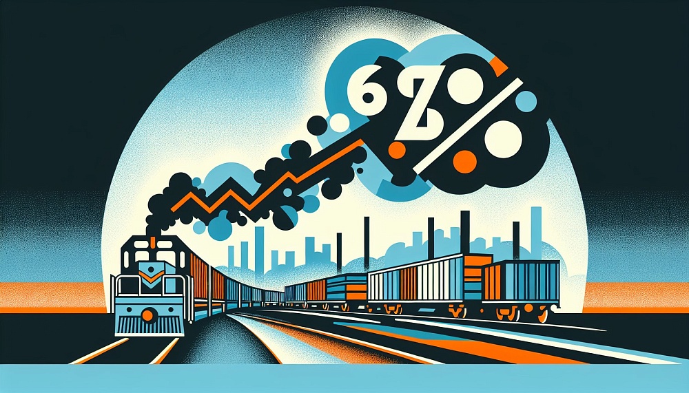 Объем грузоперевозок РЖД за 7 месяцев 2025 года сократился на 6,2%