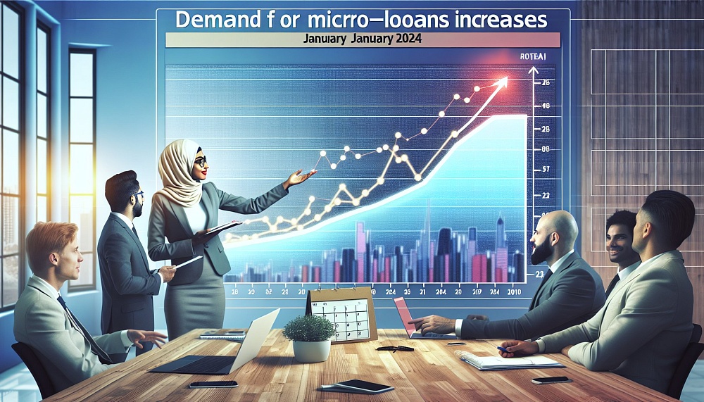Спрос на микрозаймы растёт: январь 2024 на рынке кредитования