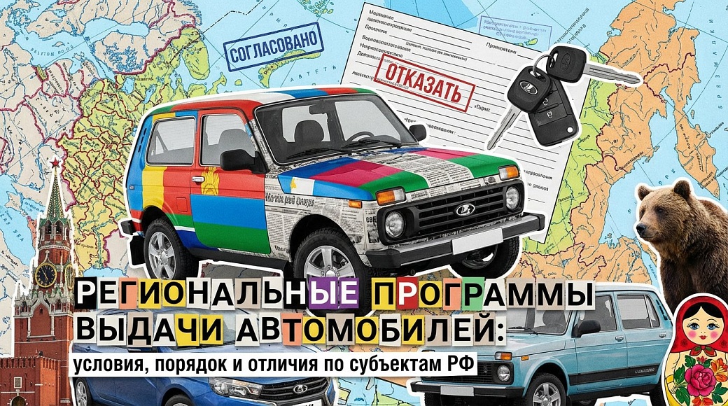 Региональные программы выдачи автомобилей: условия, порядок и отличия по субъектам РФ