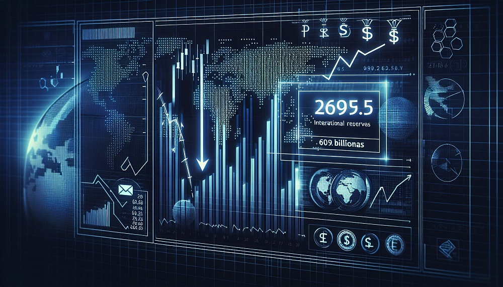 Россия начала 2025 год со снижением международных резервов до 609,5 млрд долларов