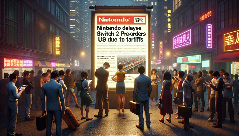 Nintendo откладывает предзаказы Switch 2 в США из-за пошлин Трампа