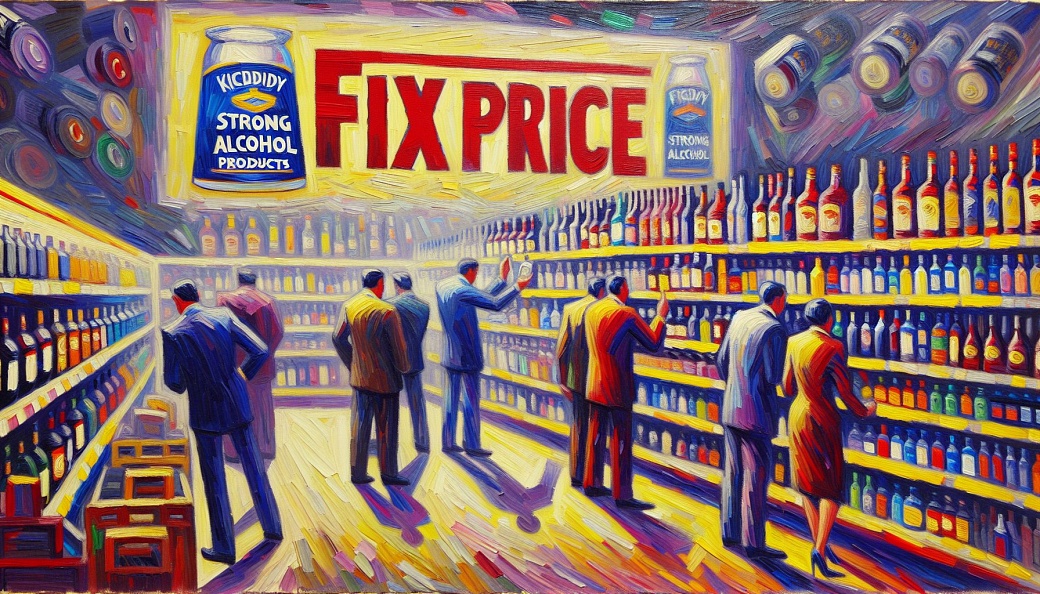 Fix Price тестирует продажу крепкого алкоголя для увеличения выручки