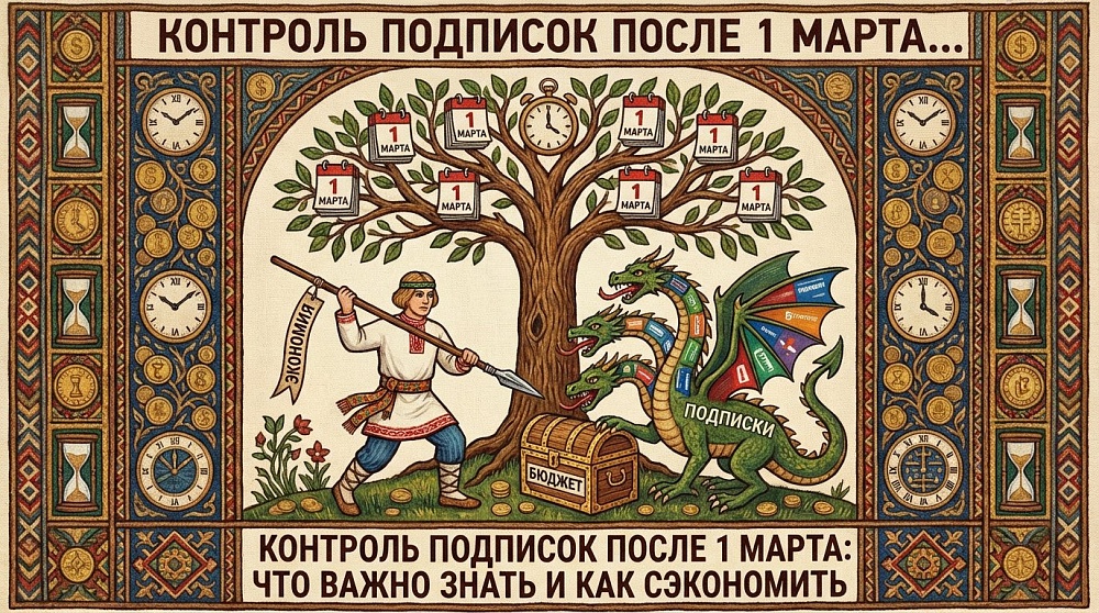 Контроль подписок после 1 марта: что важно знать и как сэкономить