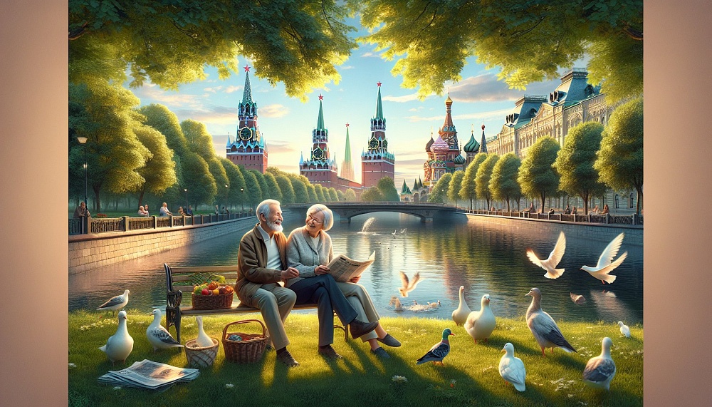 Самый высокий уровень жизни пенсионеров в Москве и Санкт-Петербурге 