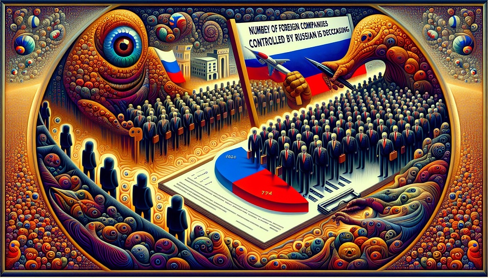 ФНС: Число подконтрольных россиянам иностранных компаний сократилось