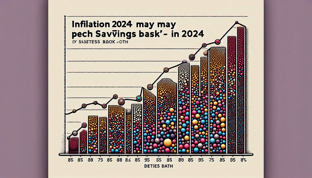 Инфляция в 2024 году может достигнуть 8,5%, прогнозирует Сбербанк