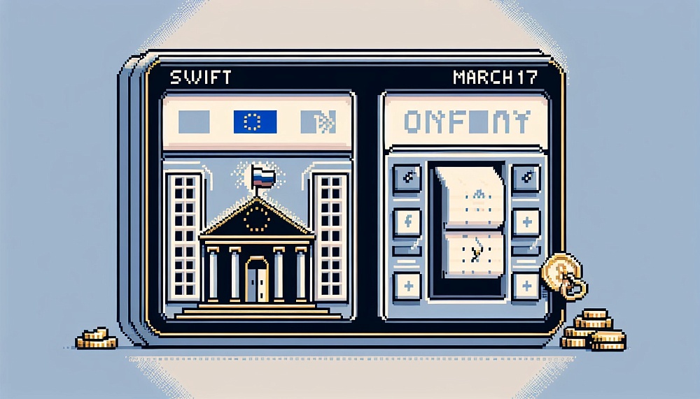 ЕС отключает 11 российских банков от SWIFT с 17 марта в рамках санкций