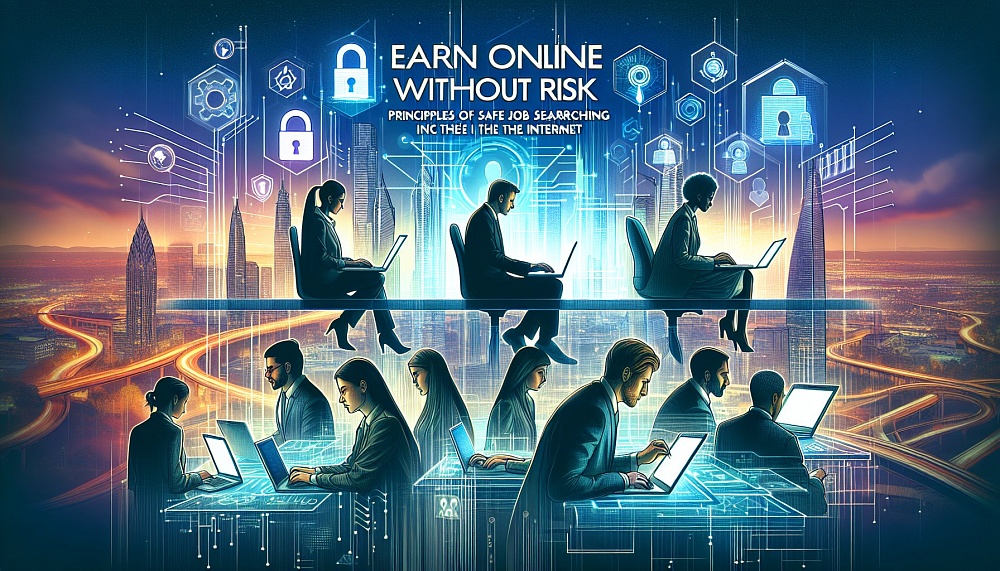 Зарабатываем онлайн без риска: принципы безопасного поиска работы в Интернете.