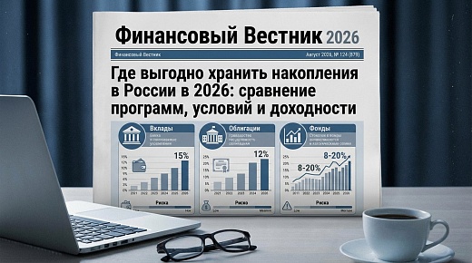 Где выгодно хранить накопления в России в 2026: сравнение программ, условий и доходности