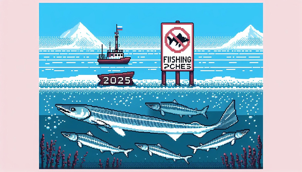 Продление запрета на вылов осетров в Каспийском море до 2025 года предложено Росрыболовством