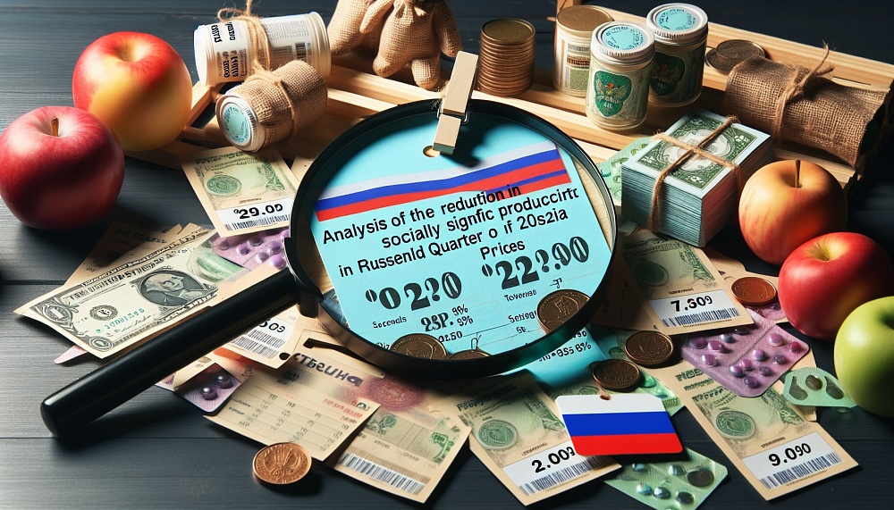 Снижение цен на социально значимые продукты в России: анализ за II квартал 2024 года