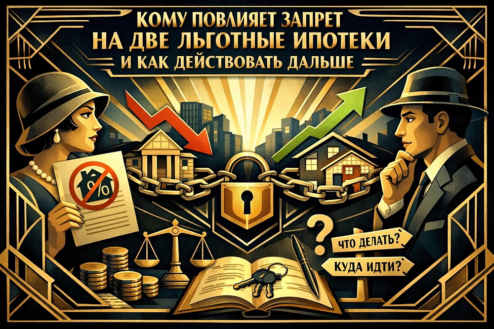 Кому повлияет запрет на две льготные ипотеки и как действовать дальше