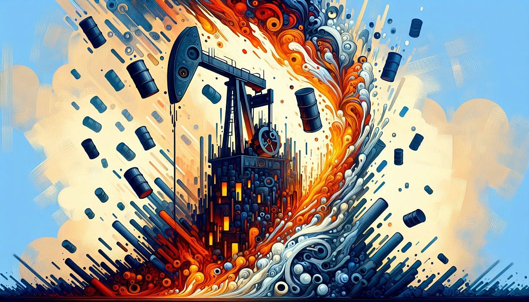 Нефть дорожает на 6% после атаки Израиля на Иран.